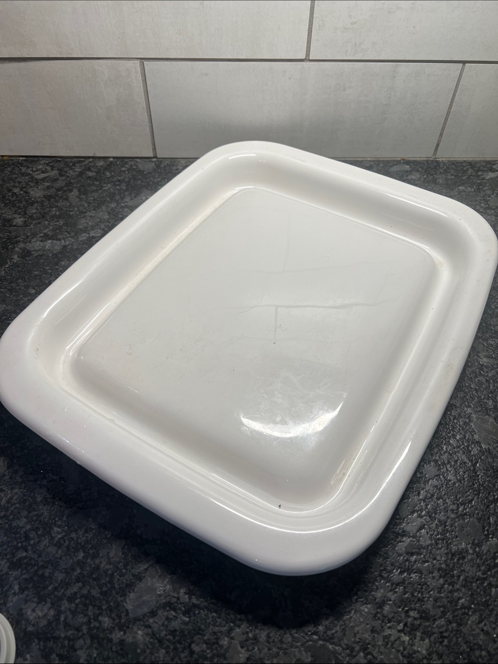 Corningware Microwave Browning grill. 11.5x12. Exc condition